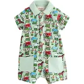 Next Sparkedragt/Body 'Cath Kidston Romper' mint / blandingsfarvet