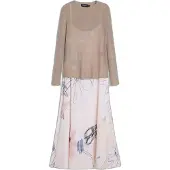Desigual Kjole blandingsfarvet / hvid