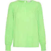 Kaffe Bluse 'KA Roca' neongrøn