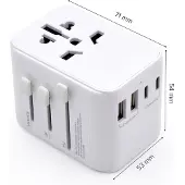 Ewent Ew1470 Universel Rejseadapter