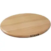 Staub magnetisk bordskåner oval bøg 29 cm