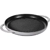 Zwilling Staub Grillpande Induktion Rund 30cm Grafitgrå