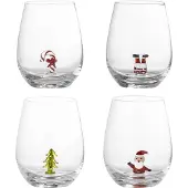 Bloomingville Misa drikkeglas 56 cl 4 dele Jul
