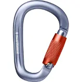 Black Diamond - Karabiner klatring - Pearlock Twistlock Carabiner Gray til Unisex - Grå