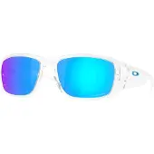 Oakley - Solbriller - Tourniquet Pol Clear Prizm Sapphire til Unisex - Hvid