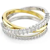Swarovski Ring 'Hyperbola' guld / sølv