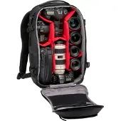 Manfrotto Pro Light Flexloader L - Rygsæk til digitalt fotokamera / videokamera / notebook - nylon, syntetisk stof - sort