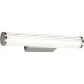 QAZQA Retro væglampe gunmetal 40,4 cm inkl. LED IP44 - Coco