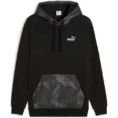 Puma Essentials Camo Hoodie Men, Men, Black, L