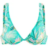 Venice beach Bikinioverdel creme / turkis / petroleum / lavendel