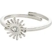 Pilgrim Ring 'Lulu' sølv / transparent
