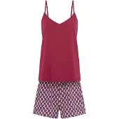 LASCANA Shorty lysebeige / navy / bær