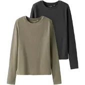 TWO SOON Shirts khaki / sort