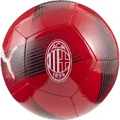 Puma Milan Fodbold Essentials - Rød/Hvid, størrelse Ball SZ. 5