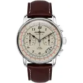 Zeppelin Herreur 76145 Los Angeles Beige/Læder Ø43 mm