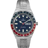 Timex Analogt ur sand / carminrød / sort / sølv