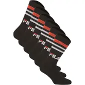 FILA Sportssokker rød / sort / hvid