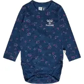 Hummel Sparkedragt/Body 'FIA' ensian / pink / hvid