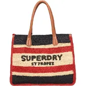 Superdry Raffia Luxe Stofpose