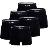 s.Oliver Boksershorts sort / hvid