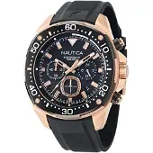 Nautica Analogt ur 'NCT BLUESAIL' guld / sort