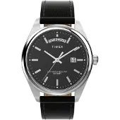 Timex Analogt ur sort / sølv