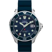 Timex Analogt ur 'Deep Water Meridian 200' blå / sølv