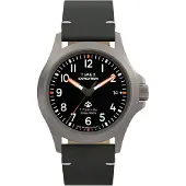 Timex Analogt ur 'Expedition Titanium' sort / sølv / hvid