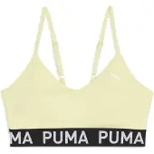 Puma MOVE STRONG Bra Women, Clothing, Gold Moon, XS