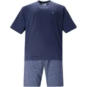 Hajo Pyjamas kort navy