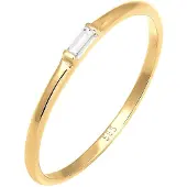 Elli PREMIUM Ring 'Topas' gylden gul