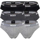 BOSS Slip grå / mørkegrå / hvid