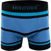Normani Boksershorts blå / natblå / lyseblå