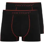 Normani Boksershorts 'Stanley' rød / sort