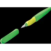 Pelikan Twist Fountain Pen med 1 bl?kpatron Medium NIB Neon Green Boxed (807258)