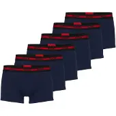 HUGO Boksershorts marin / rød / sort