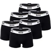 BOSS Boksershorts brun / sort / hvid