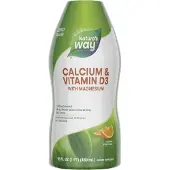 Nature'S Way , Kalcium & Vitamin D3, Citrus, 16 fl oz (480 ml)