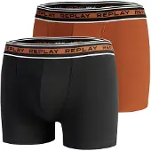 Replay Boksershorts cognac / sort / hvid