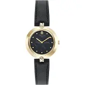 Furla Analogt ur guld / sort