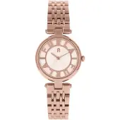 Furla Analogt ur rosa guld