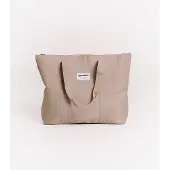 MM Sports Tote Bag Varsity, Taupe