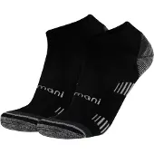 Normani Sportssokker lysegrå / sort