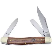 Frost Cutlery Large Stockman Zebrawood