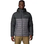 Columbia Sportswear Udendørsjakke 'Powder Lite II' grå / antracit