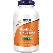 Now , Psyllium Husk Kapsler, 700 mg , 360 Veg Kapsler