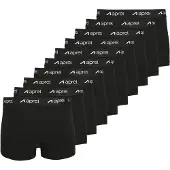 Aprel Boksershorts sort / offwhite