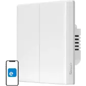 Sonoff Smart Wifi Berøringsskærm Vægkontakt Tx T5 2c 2 Kanal