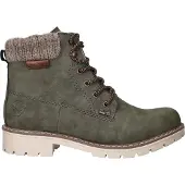 Rieker Snørestøvletter beige-meleret / khaki