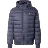 Lyle & Scott Quiltet Jakke Navy Mørkeblå Blå måle